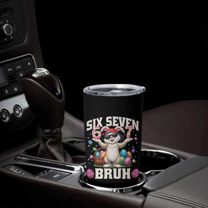 Funny Easter Day Six Seven Bruh Tumbler Cup 67 Bunny Easter Eggs TS11 Print Your Wear