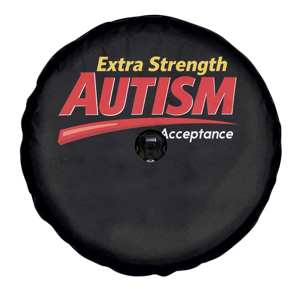 Funny Extra Strength Autism Acceptance Inappropriate Autism Meme Spare Tire Cover TS11 Print Your Wear