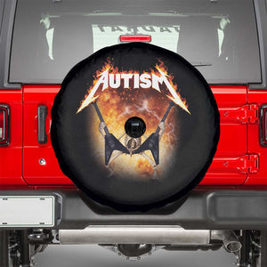 Autism Skeleton Rocker Spare Tire Cover Hardcore Rock Style Artwork TS11 Black Print Your Wear