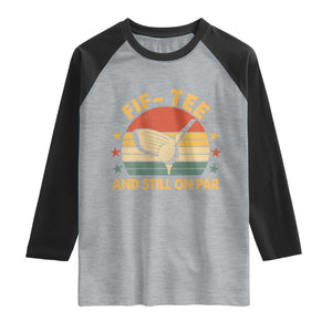 50th Birthday Golf Raglan Shirt Funny Fif Tee And Still On Par 50 Years Old TS11 Heather Gray Black Print Your Wear