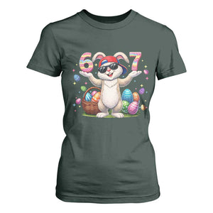 Funny Easter Day Six Seven 67 Bunny Boys Kids T Shirt For Women TS11 Dark Forest Green Print Your Wear