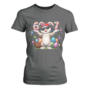 Funny Easter Day Six Seven 67 Bunny Boys Kids T Shirt For Women TS11 Dark Heather Print Your Wear