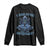 Scuba Diving Long Sleeve Shirt I Breathe Underwater What's Your Superpower Skull TS11 Black Print Your Wear