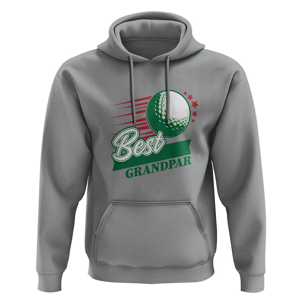 Golfing Dad Hoodie Best Grandpar Golf Ball Father's Day TS11 Sport Gray Print Your Wear