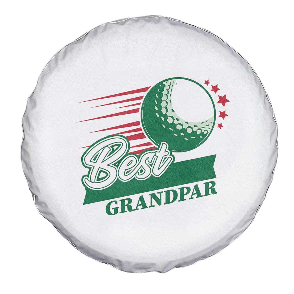 Golfing Dad Spare Tire Cover Best Grandpar Golf Ball Father's Day TS11 Print Your Wear