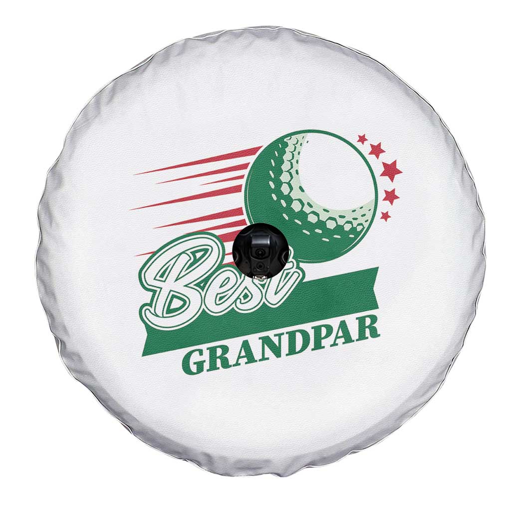Golfing Dad Spare Tire Cover Best Grandpar Golf Ball Father's Day TS11 Print Your Wear