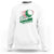 Golfing Dad Sweatshirt Best Grandpar Golf Ball Father's Day TS11 White Print Your Wear