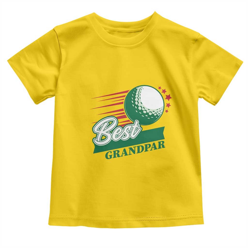 Golfing Dad Toddler T Shirt Best Grandpar Golf Ball Father's Day TS11 Daisy Print Your Wear