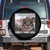 Funny I Survived Todays Tummy Ache Spare Tire Cover War Cat Meme TS11 No hole Black Print Your Wear