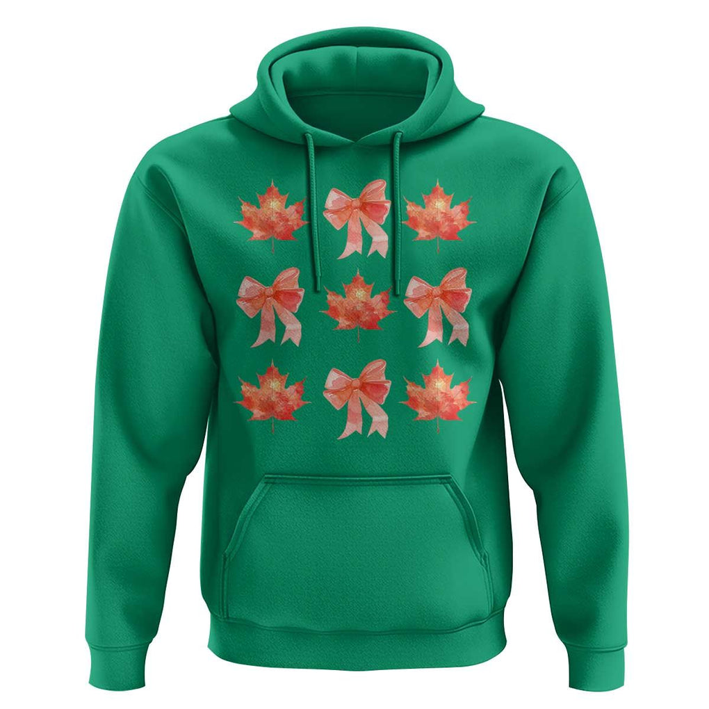 Happy Canada Day Hoodie Coquette Orange Bows Maple Leaf TS11 Irish Green Print Your Wear