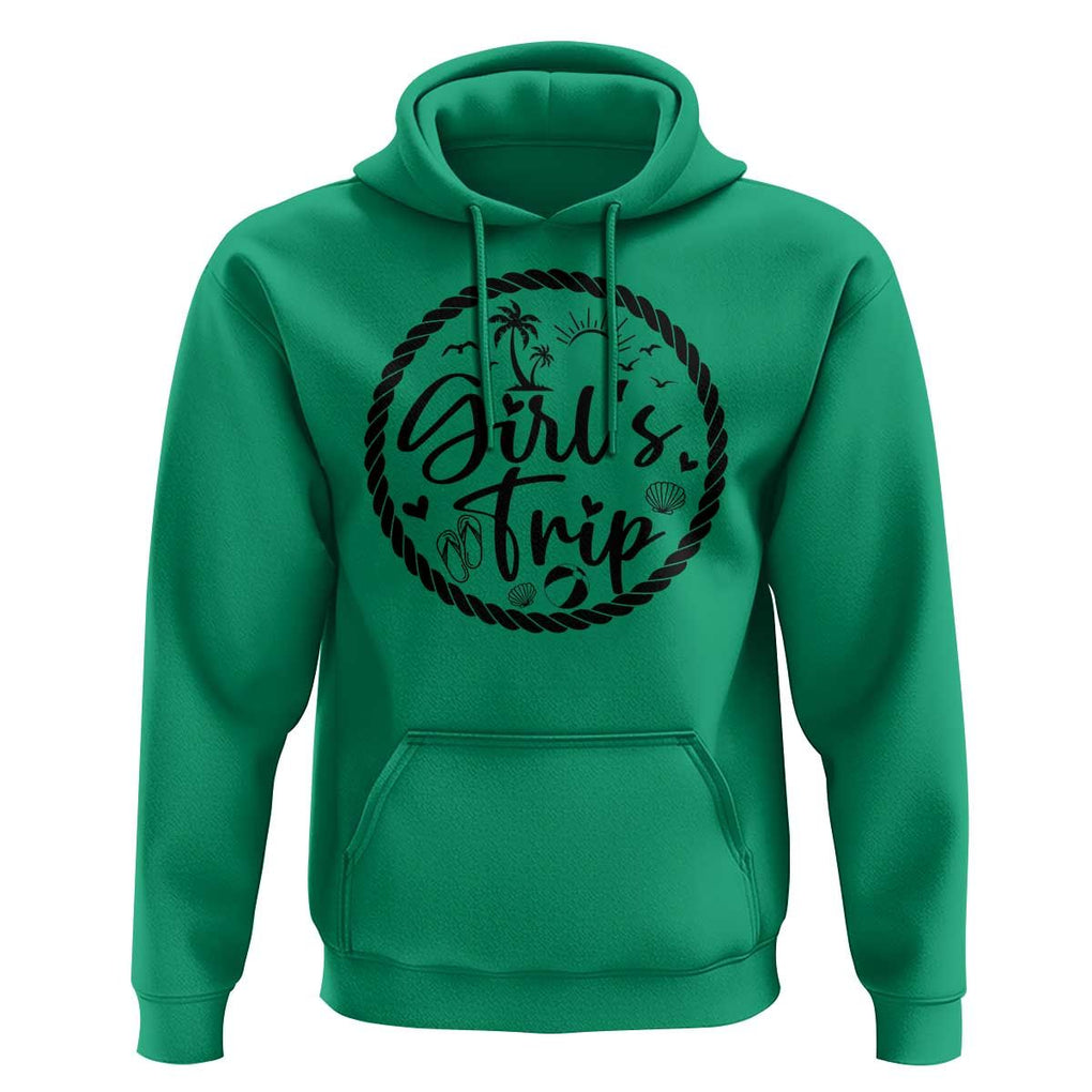 Girls Trip Hoodie Beach Party Drinks With Friends And Memories TS11 Irish Green Print Your Wear