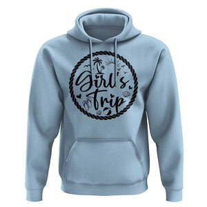 Girls Trip Hoodie Beach Party Drinks With Friends And Memories TS11 Light Blue Print Your Wear