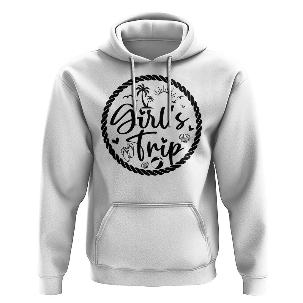 Girls Trip Hoodie Beach Party Drinks With Friends And Memories TS11 White Print Your Wear
