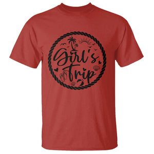 Girls Trip T Shirt Beach Party Drinks With Friends And Memories TS11 Red Print Your Wear