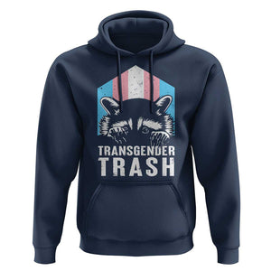 Transgender Trash Raccoon Hoodie LGBT Vintage Rainbow Flag Pride Month TS11 Navy Print Your Wear