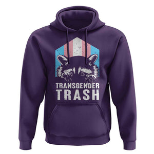Transgender Trash Raccoon Hoodie LGBT Vintage Rainbow Flag Pride Month TS11 Purple Print Your Wear