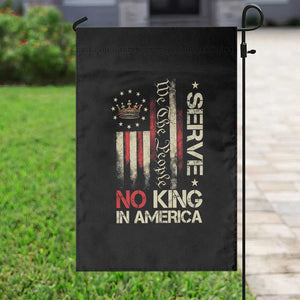 Funny We The People Serve No King In American Garden Flag Vintage Betsy Ross Flag TS11 Print Your Wear