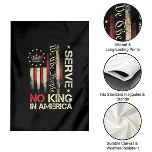Funny We The People Serve No King In American Garden Flag Vintage Betsy Ross Flag TS11 Print Your Wear