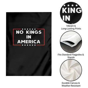 No Kings In America Garden Flag Stars Stripes TS11 Print Your Wear