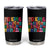 Funny No King No Fascists No Tyrants No Nazis Tumbler Cup Colorful Geometric TS11 Black Print Your Wear
