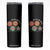 Funny No King No Fascists No Tyrants No Nazis Skinny Tumbler We Are Not Okay Vintage Flower TS11 Black Print Your Wear