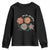 Funny No King No Fascists No Tyrants No Nazis Youth Sweatshirt We Are Not Okay Vintage Flower TS11 Black Print Your Wear