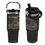 I Am A Veteran And A Cancer Survivor Don't Underestimate Me Flip Straw Tumbler Vintage Camo American Flag TS11 One Size: 30 oz Black Print Your Wear