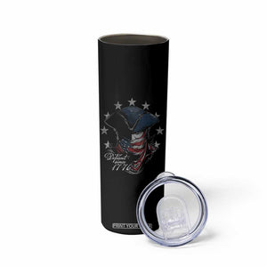 Funny Defiant Since 1776 Skinny Tumbler Minutemen American Revolution TS11 Print Your Wear
