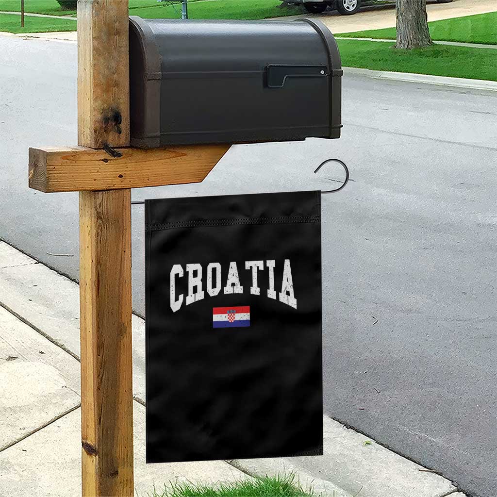 Croatia Hrvatska Flag Zagreb Croatian Jersey Retro Garden Flag