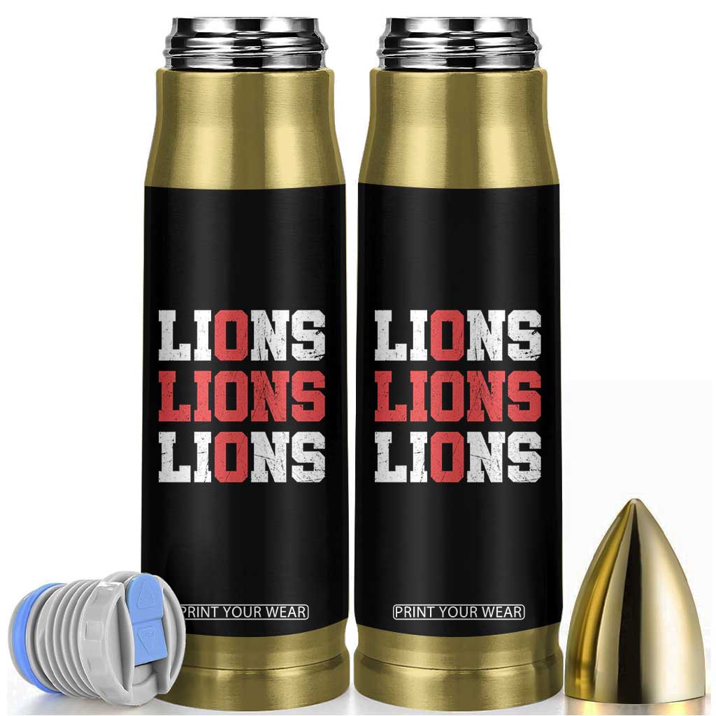 England Lions Soccer English Pride Bullet Tumbler