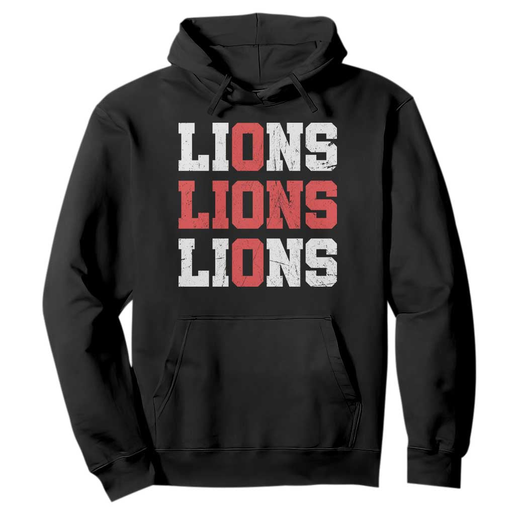 England Lions Soccer English Pride Hoodie
