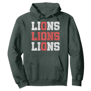 England Lions Soccer English Pride Hoodie