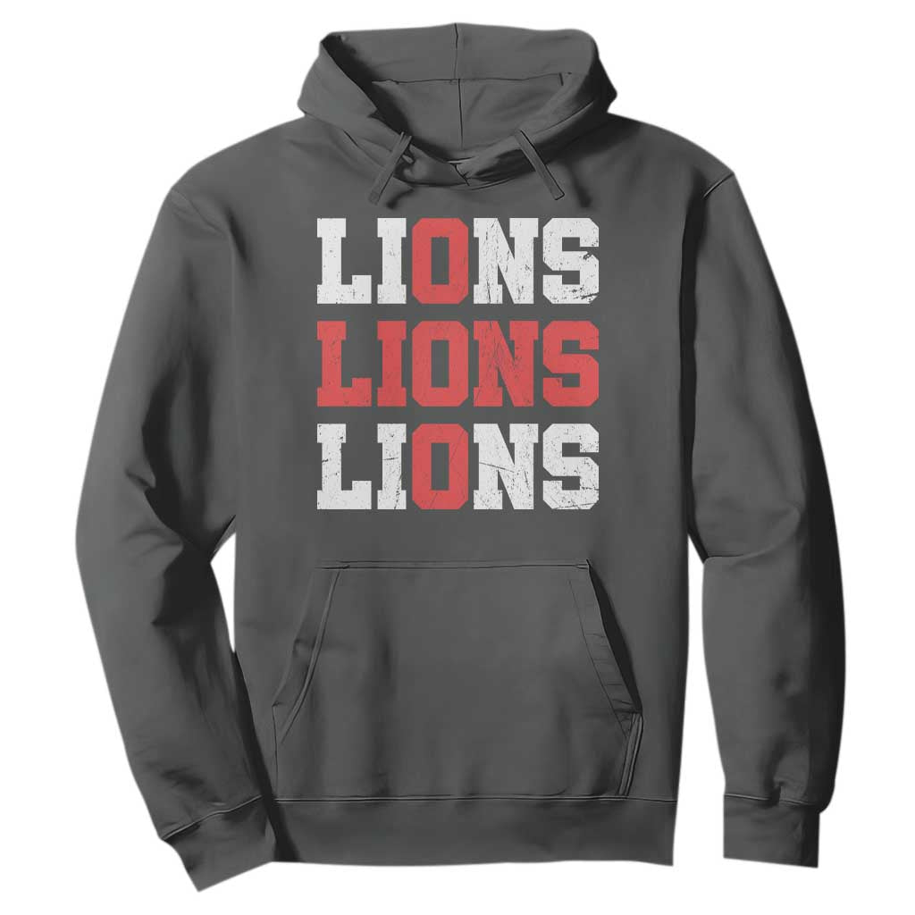 England Lions Soccer English Pride Hoodie