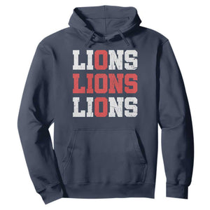 England Lions Soccer English Pride Hoodie