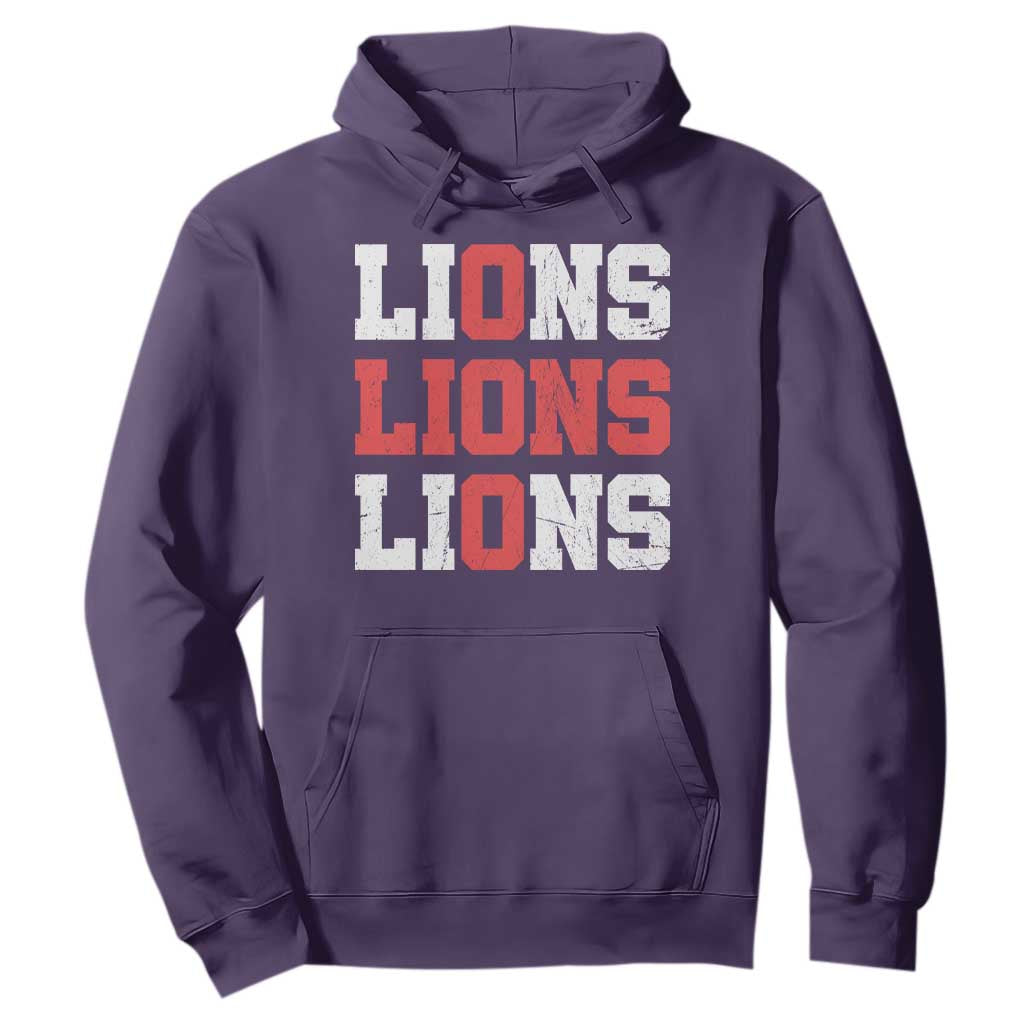 England Lions Soccer English Pride Hoodie