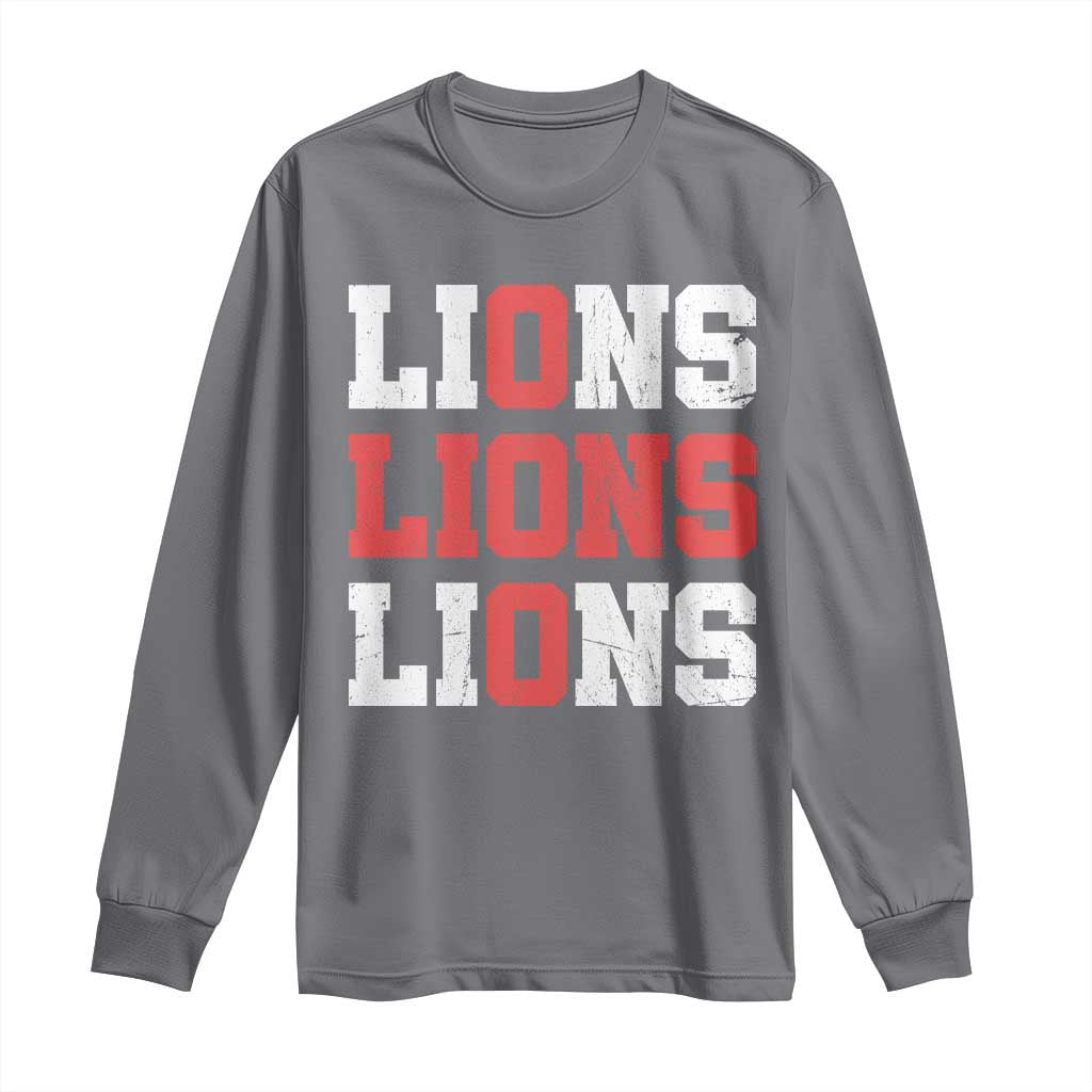 England Lions Soccer English Pride Long Sleeve Shirt