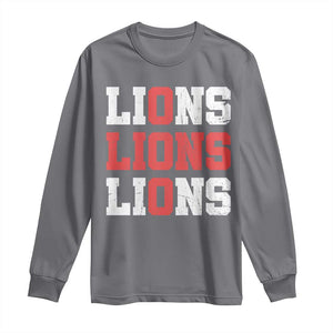 England Lions Soccer English Pride Long Sleeve Shirt