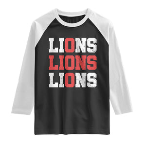 England Lions Soccer English Pride Raglan Shirt