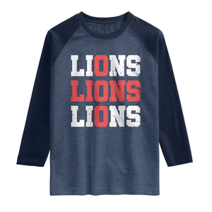 England Lions Soccer English Pride Raglan Shirt