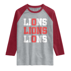 England Lions Soccer English Pride Raglan Shirt