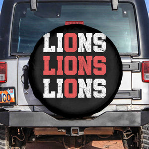 England Lions Soccer English Pride Spare Tire Cover