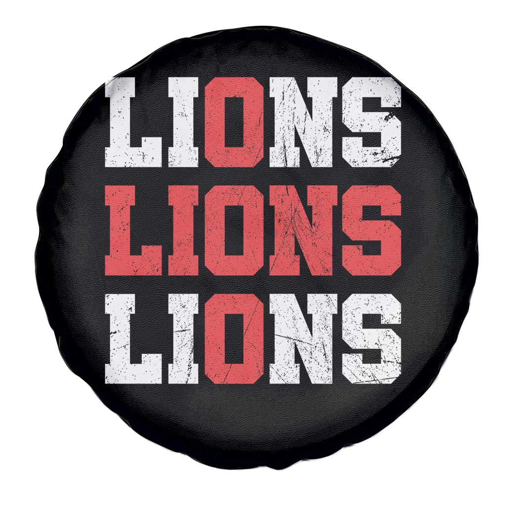 England Lions Soccer English Pride Spare Tire Cover