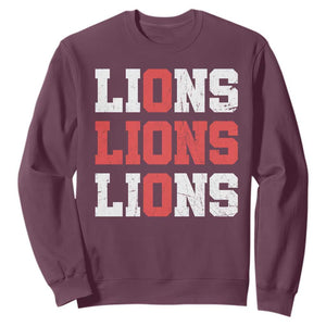 England Lions Soccer English Pride Sweatshirt
