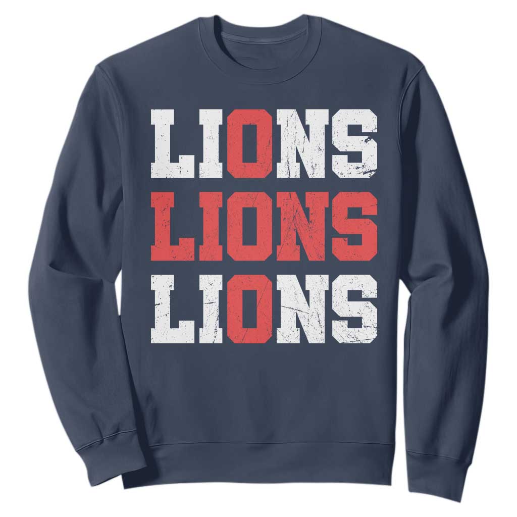 England Lions Soccer English Pride Sweatshirt
