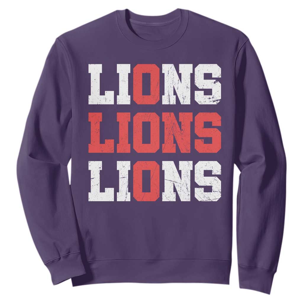 England Lions Soccer English Pride Sweatshirt