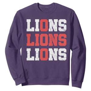 England Lions Soccer English Pride Sweatshirt