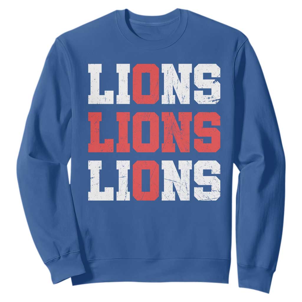 England Lions Soccer English Pride Sweatshirt
