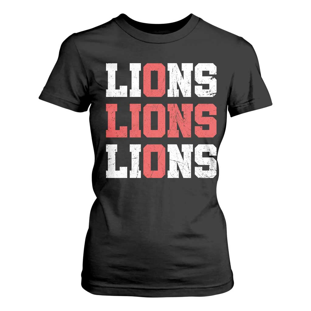 England Lions Soccer English Pride T Shirt For Women