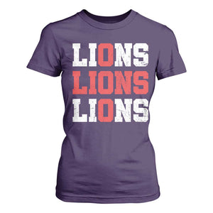 England Lions Soccer English Pride T Shirt For Women