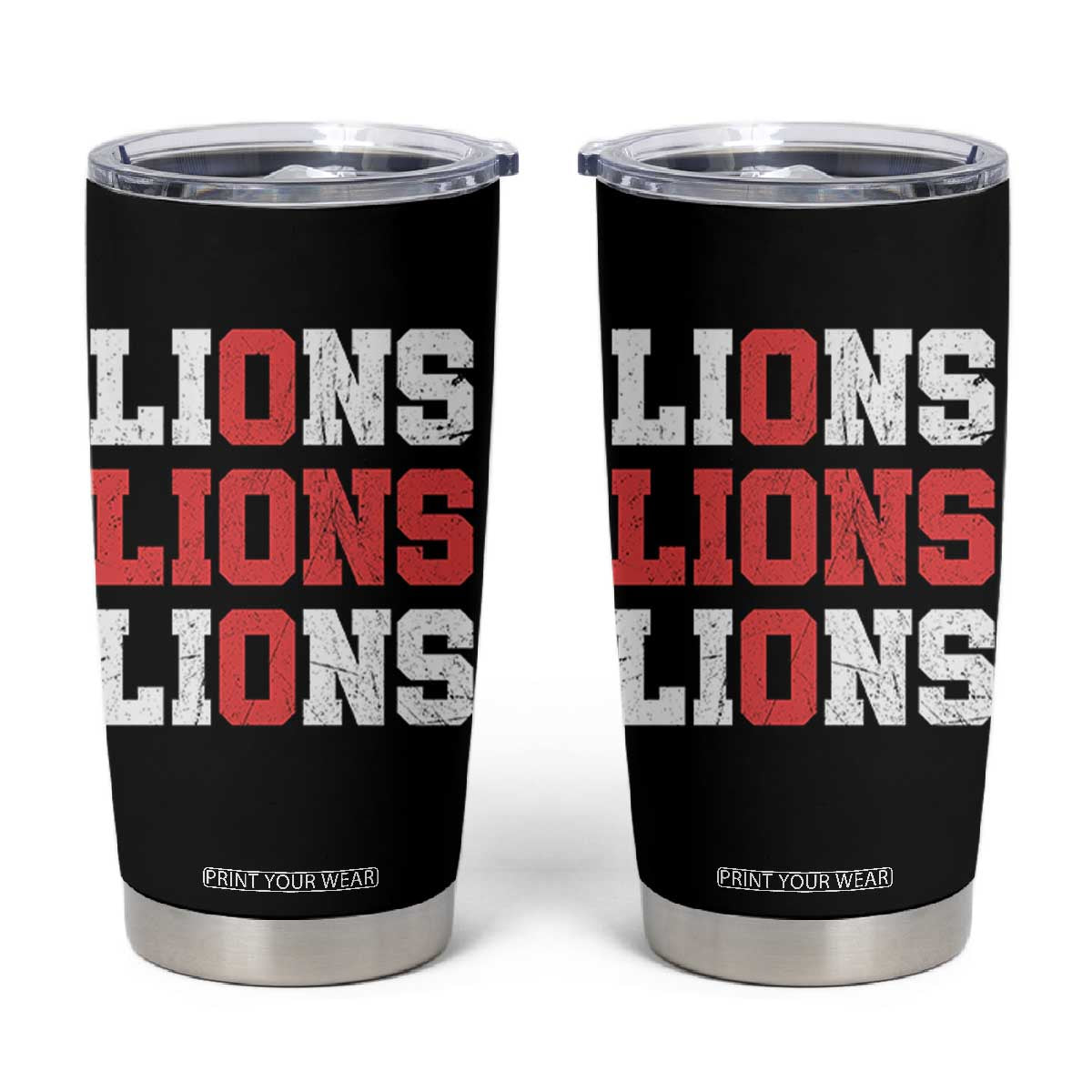 England Lions Soccer English Pride Tumbler Cup TS11 Black Print Your Wear